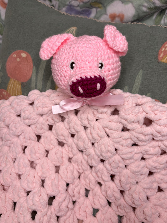 Little Piggy Baby Blanket