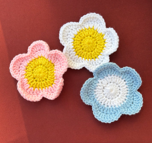 Flower Coasters