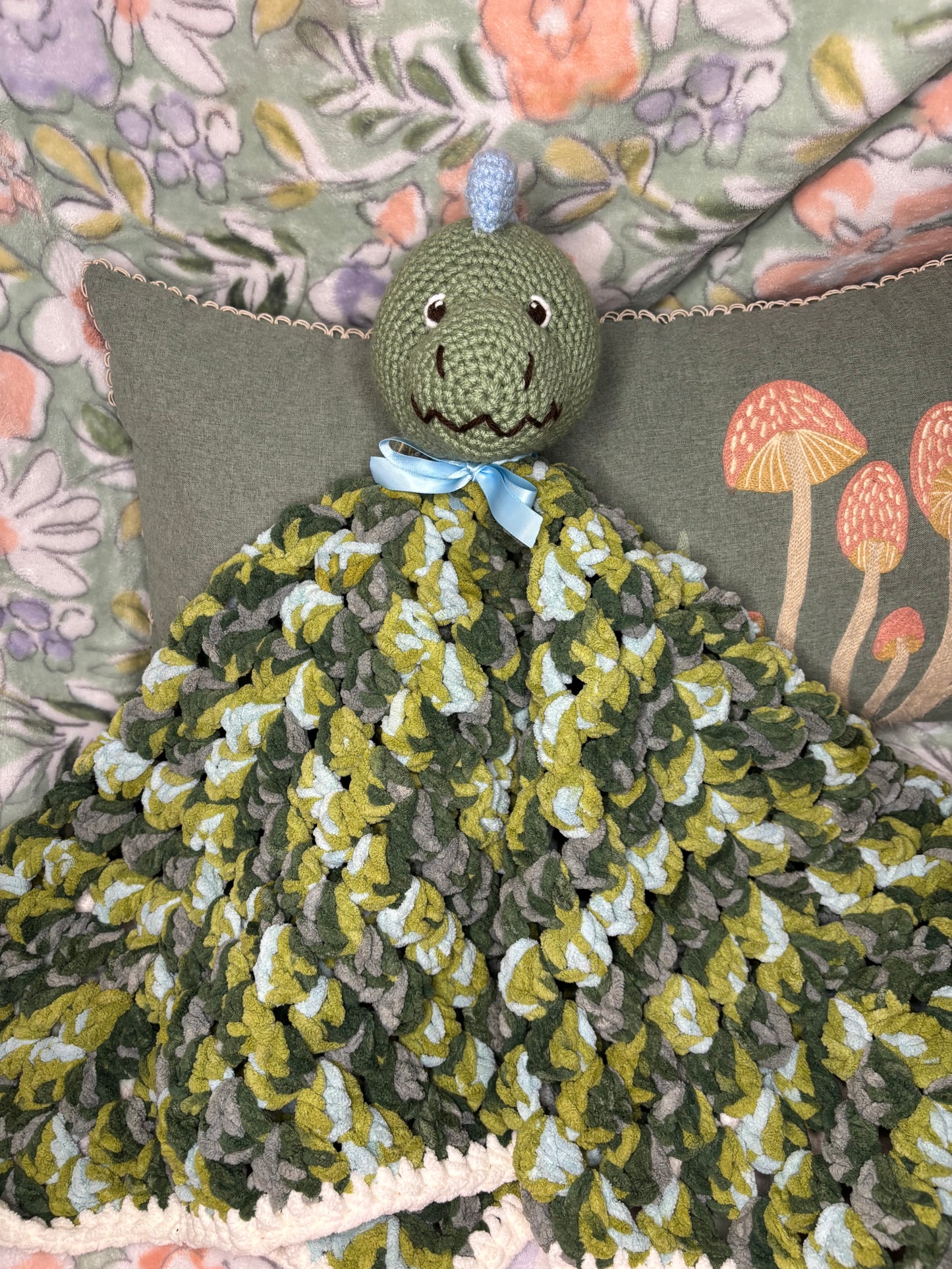 Drowsy Dino blanket