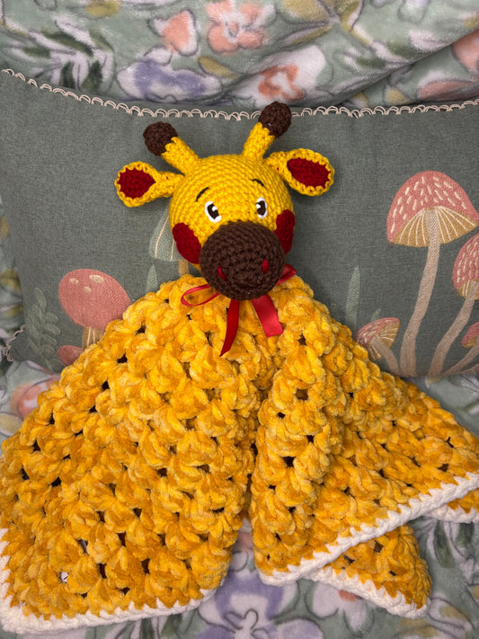 Gentle Giraffe Baby Blanket
