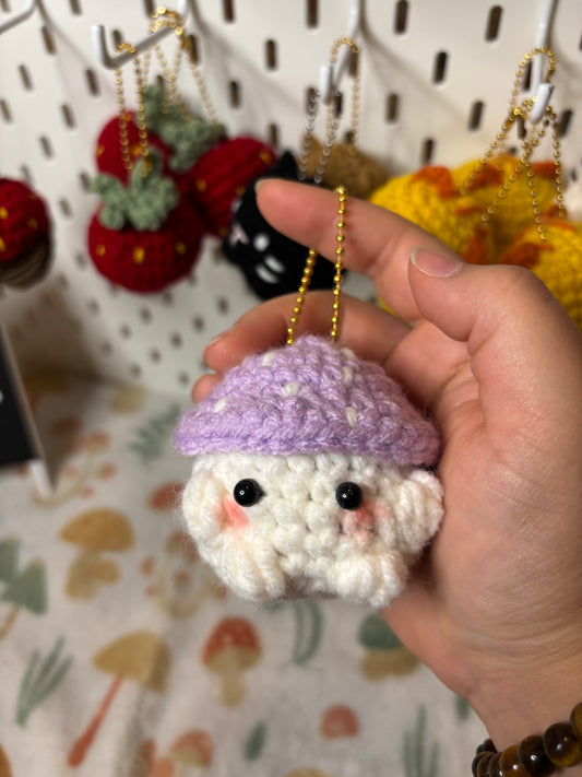 Mushroom keychains