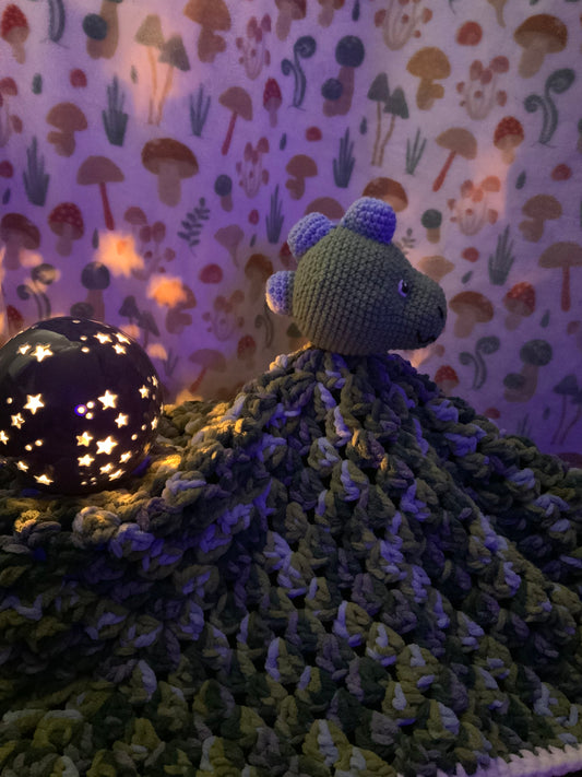 Drowsy Dino blanket