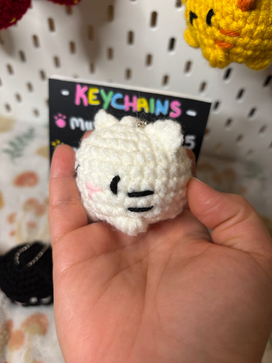 Mochi Cat Keychains