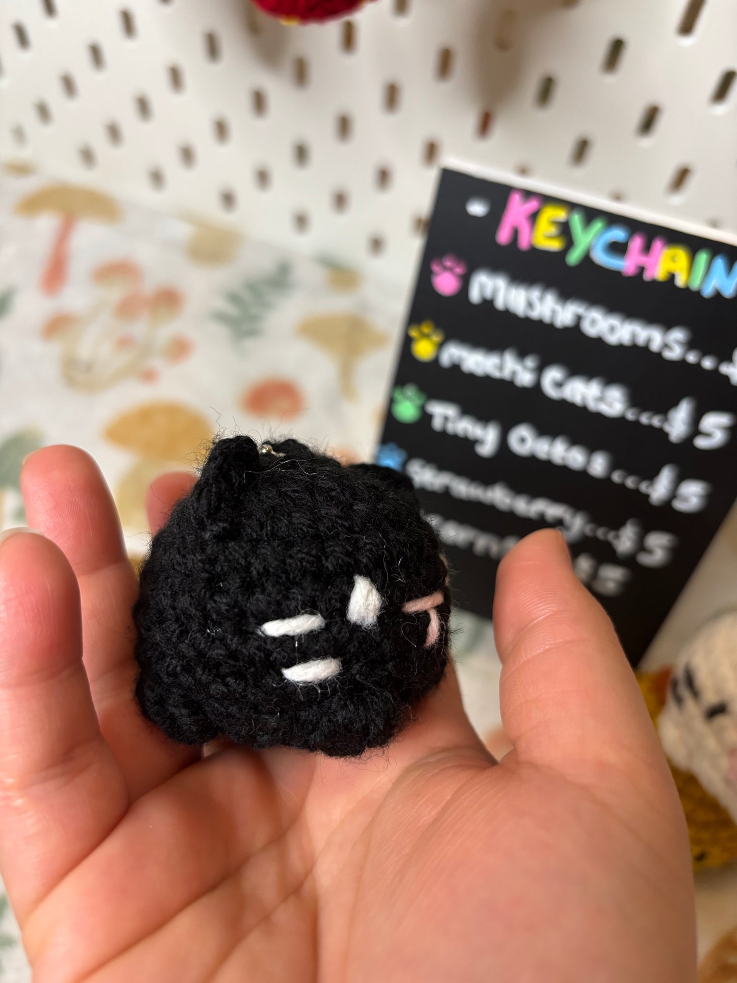 Mochi Cat Keychains
