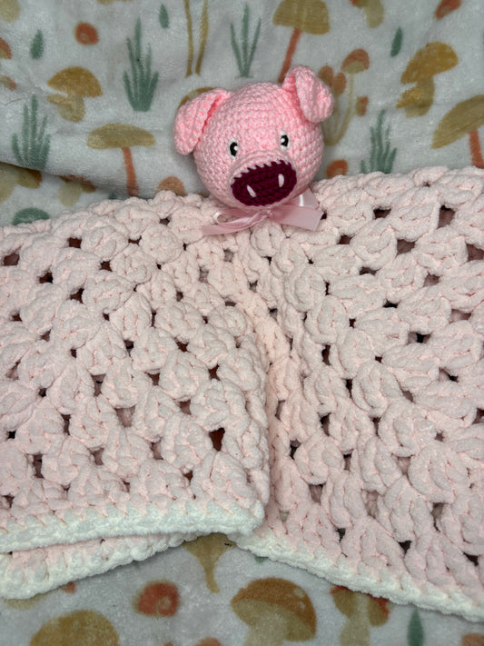 Little Piggy Baby Blanket