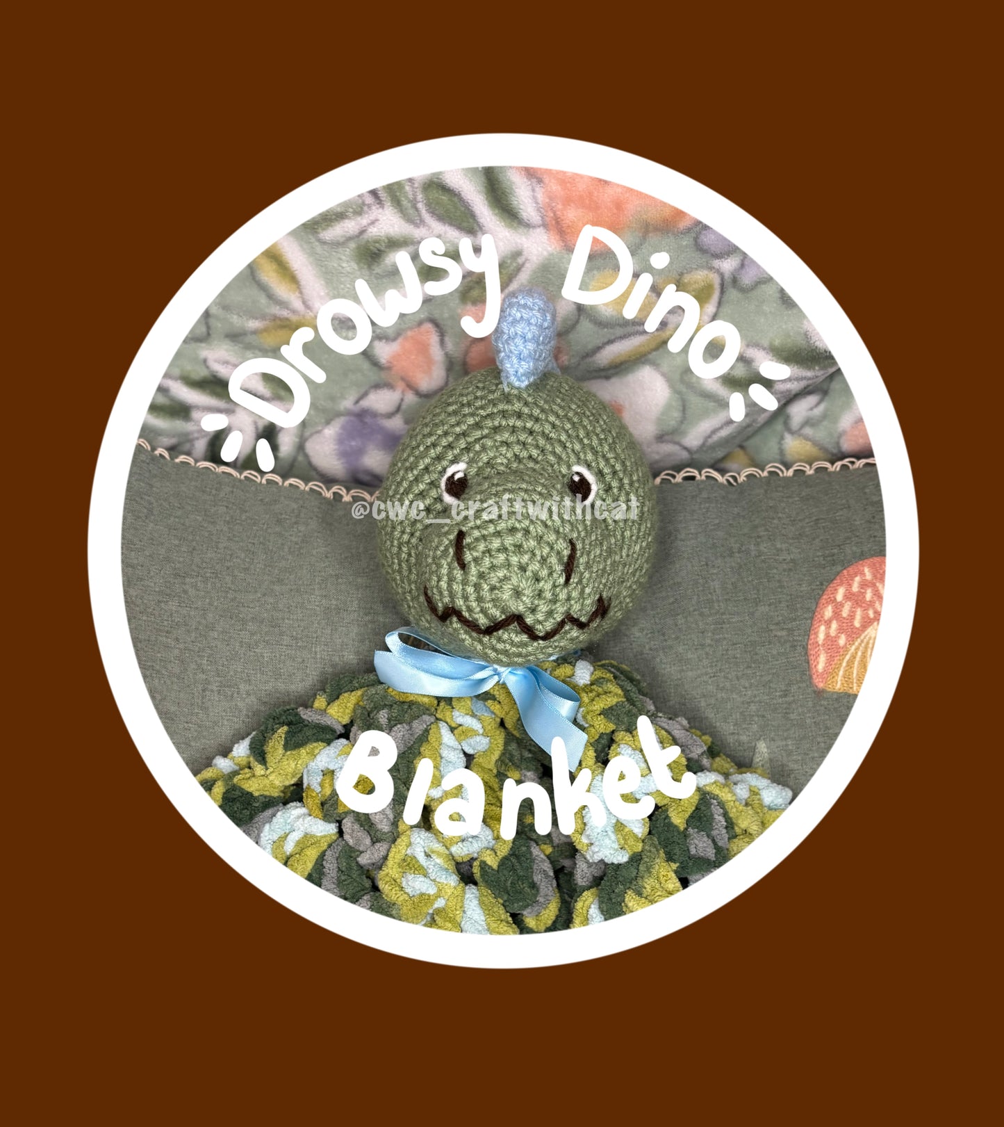 Drowsy Dino blanket