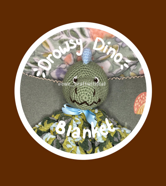Drowsy Dino blanket