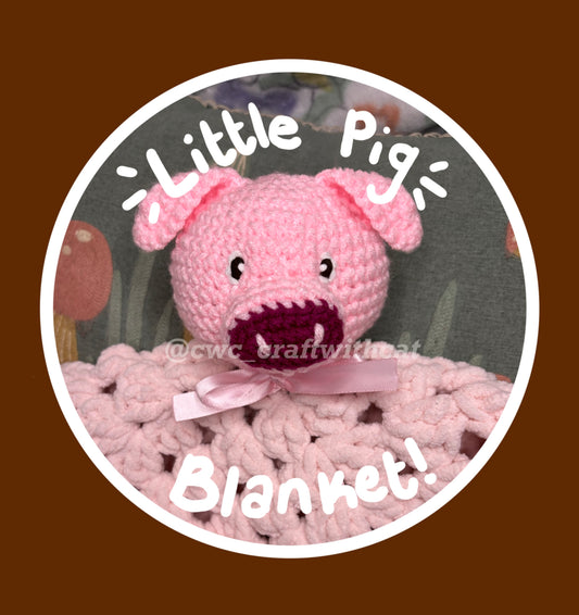 Little Piggy Baby Blanket