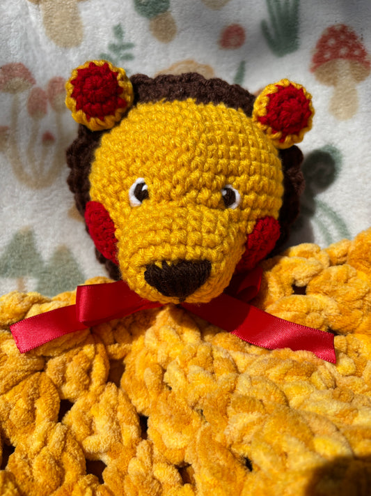 Tiny Mighty Lion Blanket
