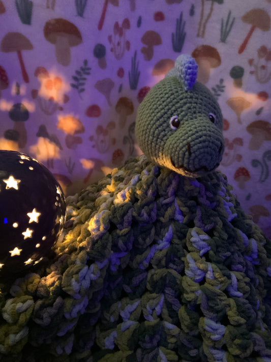 Drowsy Dino blanket