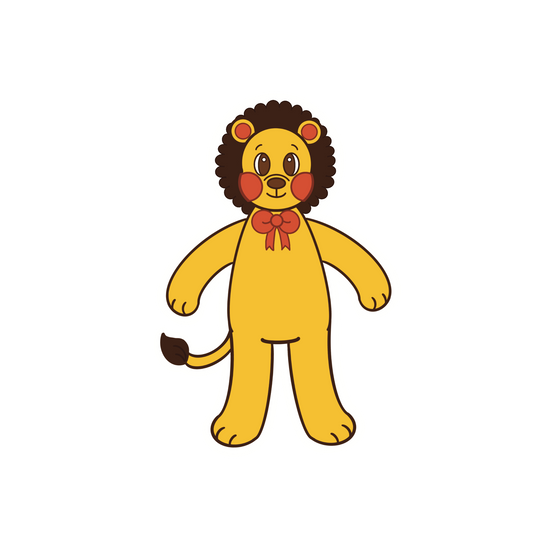 Mighty lion sticker