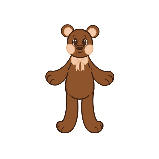Teddy bear sticker